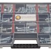 Flachkopfschrauben Sortiment M5-M6-M8 30mm-60mm 115 tlg. Schraubenbox DIN 603 – Bild 4
