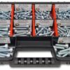 Zylinderkopfschrauben Sortiment M4-M5-M6 12mm-30mm 210 tlg. Schraubenbox DIN 912